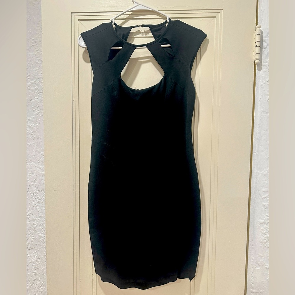 Cache Black Spandex Dress Size 4